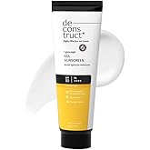 Deconstruct Gel Sunscreen for Oily skin SPF 50 PA++++ |100% Photostable Sunscreen |4 New Gen UV Filters |In-Vivo |Lightweight