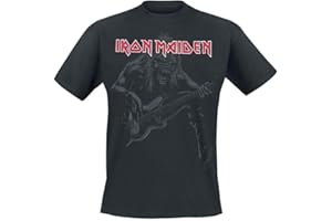 Iron Maiden Eddie Bass Männer T-Shirt schwarz Band-Merch, Bands