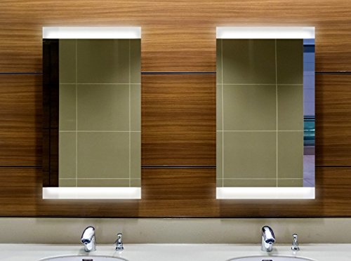 Novela - LED Badspiegel mit Beleuchtung - (B) 40 cm x (H) 70 cm