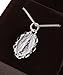 Sterling Silver Miraculous Medal with silver chain - perfect gift for the Christening or birth of a baby girl. Presented in a velvet lined case