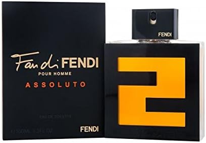 New Mens Fendi Fan Di Fendi Assoluto 100ml Eau de Toilette Fragrance Spray