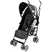 Zeta Citi Stroller Buggy Pushchair - Black