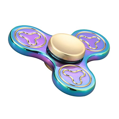 G-Hawk Zinc Alloy Tri Fidget Spinner Hand EDC Finger Spinner Toy Stress Reducer For ADD, ADHD, Anxiety, and Autism Adult Children G-Hawk Zinc Alloy Tri Fidget Spinner Hand EDC Finger Spinner Toy Stress Reducer For ADD, ADHD, Anxiety, and Autism Adult Children