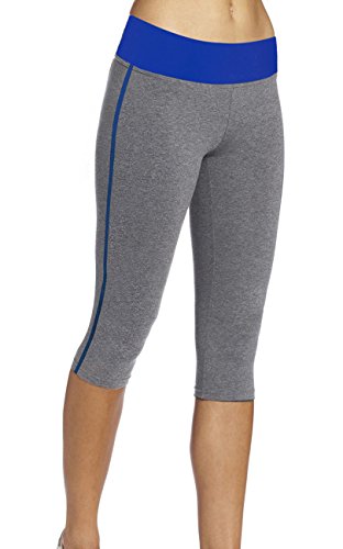 4How Damen Leggings dreiviertel Jogginghose