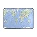 Produktbild Door Mats Google-Map for Bathroom Floor Home Decoration 23.7 x 15.7 Inch