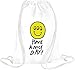 Produktbild Have A Nice Day Smiley Drawstring bag