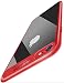 Produktbild PfX] Rote Premium Hülle kompatibel mit iPhone 8 / iPhone 7 - [Unterstützt Kabelloses Laden] aus edlem Acryl und Silikonrand (Rot)