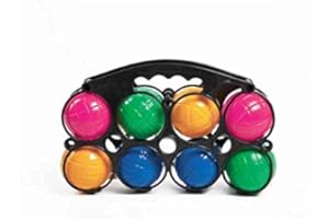 Petanca amaya de plastico 8 bolas con boliche