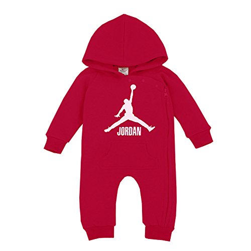 YISET Baby Clothing Long Sleeve Hooded Jordan Baby Rompers Jump Suit (10-12 Months)