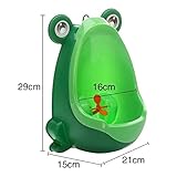 zhoke Frosch Form Kinder WC Urinal Kind grün - 3