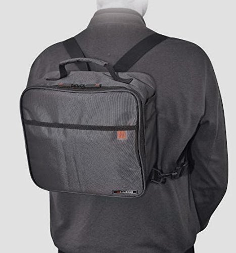 LUNCHBAG MAXI SCHWARZ VESPERTASCHE MIT ZWEI FRISCHHALTEBOXEN UND TRENNUTERLAGE KÜHLTASCHE WARMHALTETASCHE - 8