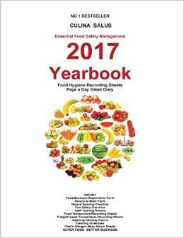 Essential Food Safety Management: 2017 Yearbook One day to a Page Diary Hardcover+Free Wall Chart+Free Temperature Probe by Culina Salus + Free Delivery Hardcover