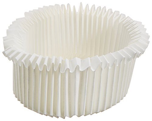 EFCO Tropfschutz für Kerzenwachs, Papier mit elastischer Kordel, Weiß, 11 cm, 2 Stück