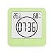 Produktbild MagiDeal Digital LCD Badezimmer Wanduhr Uhr Thermometer Hygrometer mit Saugnapf - Grün