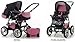 Brand New Neo X3 2 in 1 Pram + Pushchair + Mattress + FREE ACCESSORIES in Colour Pink-Cream
