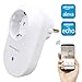 Produktbild ORVIBO WIFI Intelligente Steckdose / WLAN Steckdose Deutschsprachsteuerung über Amazon Alexa Für ISO Und Android (Weiß- B25EU)