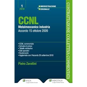 CCNL Metalmeccanici Industria (Amministrazione & personale)