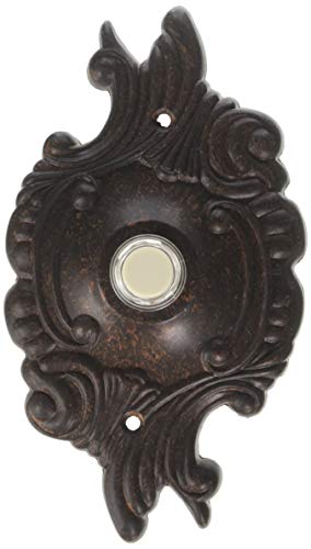 Preisvergleich Produktbild Opulente Round Türklingel Button in Toasted Sienna