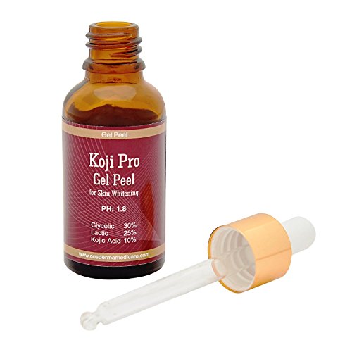 Kojic Acid 10%,Lactic 25% Glycolic 30% combo Whitening Peel fairness Peel for Melasma Pigmentation , Freckles , Marks Spots Removal, 30 ML RS.1599 (47.00% Off) - Amazon