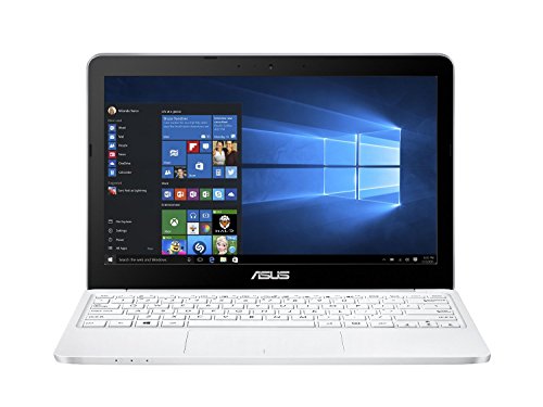 ASUS E200HA-FD0005T 11 6 inch Eeebook  Intel Atom Z8300  HD LED 1366 x 768 Screen  2G  32 GB  Windows 10  802 11 AC Wi-Fi   BT 4 1  - White