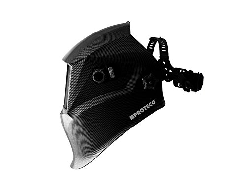Proteco-Werkzeug® P800E-C Automatik-Schweißhelm Schweisshelm Schweissmaske Schweißschild Automatikhelm Carbon - 3