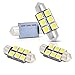 Produktbild Neuftech 4 X 36mm 6 5050 SMD c5w KFZ LED Soffitte Auto Lampe Innenraum Kennzeichenbeleuchtung -weiß 12v