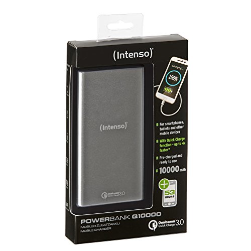 Intenso Powerbank Q10000 externes Ladegerät (mit Quick Charge 3.0 Technologie (10000mAh)) silber - 4