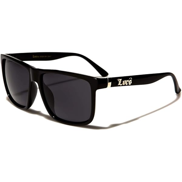 Locs zonnebril doodshoofd poker rap rapper mode stad gekleed vrouwen mannen 8LOC9058SKL, Grijs