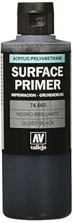 Vallejo Gloss Black Primer 200ml Paint