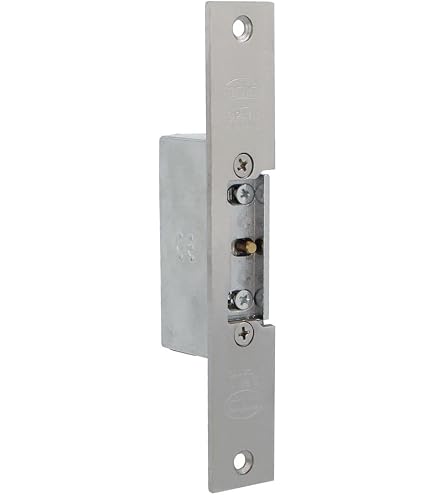 Amig - Electric Mortise Door Opener For Doors | Model 20 | 250 X 25 X 3 Mm | Amperage: 1.1 A | Includes 8-12 V AC Coil | Strike Plate For Entrances, Shops, Or Offices, Tools & Home Improvement - Canada-388501