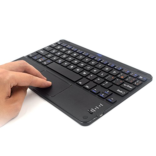 F.G.S Universal Bluetooth-Tastatur mit Touchpad f¨¹r Tablets / Smartphones mit Android, Windows iOS - 5