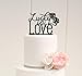 Produktbild Lucky in Love with Dice Wedding Cake Topper - Vegas Cake Topper