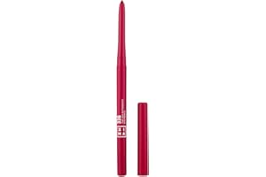 3INA MAKEUP - The 24H Automatic Eye Pencil 336 - Rouge rosé - Crayon Yeux Automatique - Waterproof - Mine Rétractable - Longue Tenue - Taille-crayon et Estompeur Integrèes - Vegan - Cruelty Free