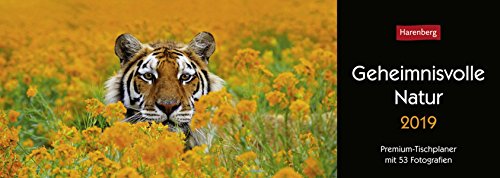 Geheimnisvolle Natur - Kalender 2019: Premium-Tischplaner mit 53 Fotografien