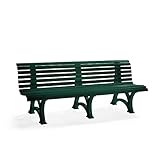 Gesamtlänge: 2000 mm, Sitzhöhe: 450 mm Sitztiefe: 450 mm, Gesamthöhe: 800 mm