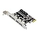 Produktbild KoToTip Controller-Erweiterungskartenadapter 4 Ports PCI-E auf USB 3.0 5 Gbit/s Durable Adapter