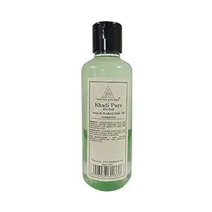 Khadi Pure Gramodyog Herbal Amla and Brahmi Hair Oil, 210ml