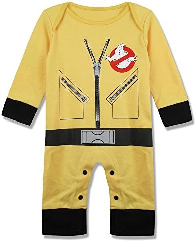 Ghostbusters-inspired Infant Outfit (0-6 Months)