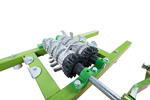 Obstmühle Fruchtmühle mit 7 L Trichter und Handkurbel - 2