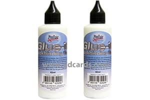 TKWSER Pinflair - Glue-it - Bookbinding Glue - Double Pack - 2 x 82ml