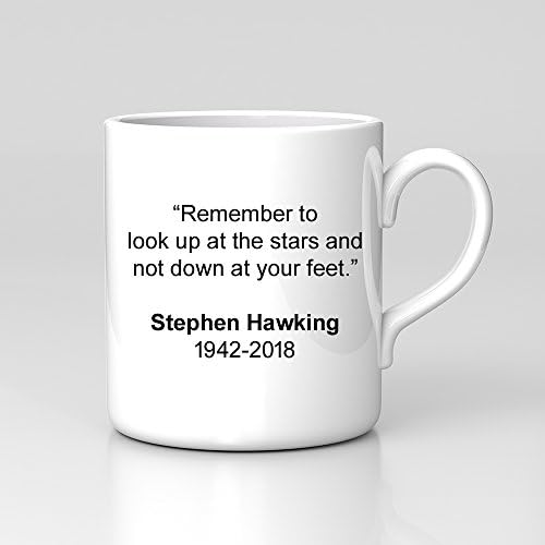 Stephen Hawking Stars Quote RIP 1942 - 2018 Mug Home Coffee Tea Cup Work