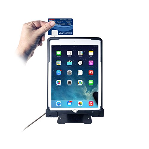 CTA PAD-ASCS Anti-Diebstahl-Sicherheitshülle mit Aufsteller für Apple iPad Air schwarz - 6