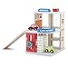 Produktbild New Classic Toys Holzspielzeug Garage / Autowäsche inkl. 2 Autos
