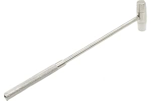 TUKNN Martillo de Relojero,Martillo de Reloj,Hobby Martillos Mini,Reloj Martillos de Reparación,para Madera,Plástico,Cuero,Joyería,Artesanías y Mejoras para el Hogar