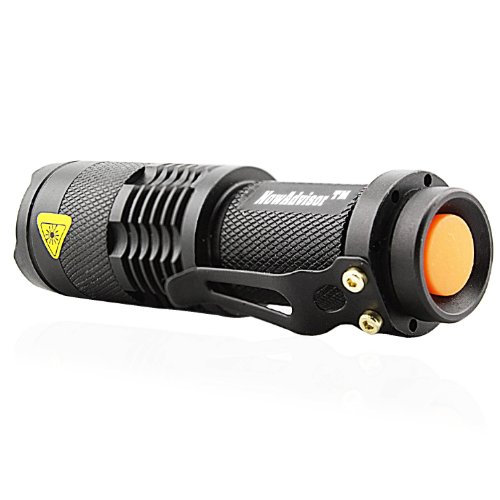 NowAdvisor®Mini 7W 300lm Cree LED Taschenlampe Einstellbarer Fokus Zoom Licht Lampe - 4