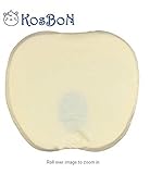 kosbon 22,9 cm Memory Schaum soft Baby Head Positionierer Kissen, verhindert flachen Kopf (gelb Apple Form) - 4