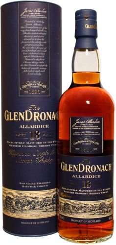 Preisvergleich Produktbild Glendronach 18 Jahre Allardice 0,7l 46 %