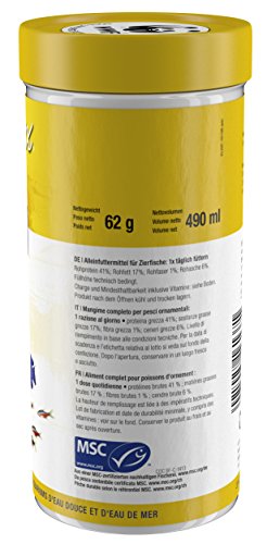 Söll 16137 Organix Flakes – Hauptfutter für Zierfische – Aquariumfutter – Zierfischfutter – Flockenfutter – 490 ml - 4