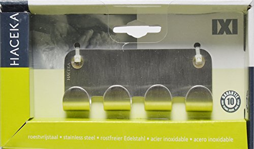 HACEKA IXI Hakenleiste, Edelstahl, gebürstet, 1123759 - 4