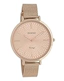 Oozoo Vintage Damenuhr Metallband 40 MM Rose/Rose C9864